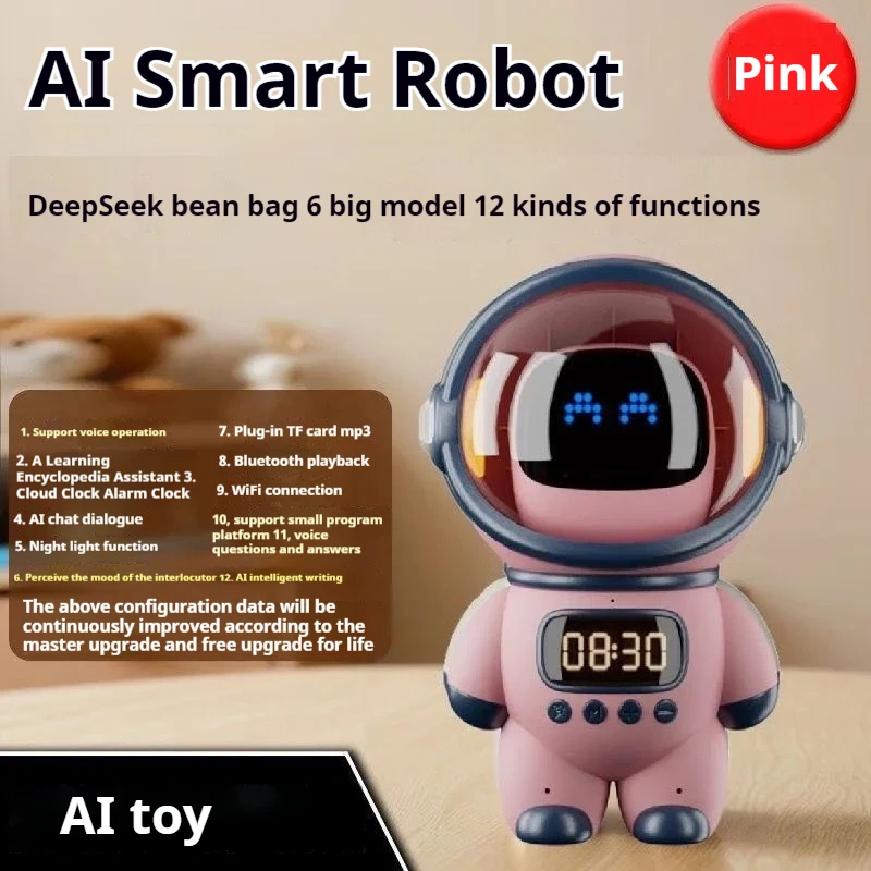Новый умный голосовой чат-робо – обзор и цена Digital Alarm Clock